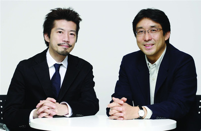 右:東京大学大学院情報学環教授 佐倉統氏。左:関心空間代表取締役 前田邦宏氏。 右:東京大学大学院情報学環教授 佐倉統氏。左:関心空間代表取締役 前田邦宏氏。