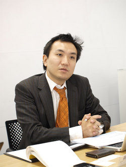 Fusion-ioアカウントエグゼクティブの大浦譲太郎氏 Fusion-ioアカウントエグゼクティブの大浦譲太郎氏