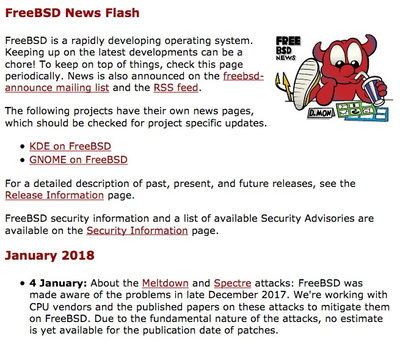 January 2018|4 January|FreeBSD News Flash January 2018|4 January|FreeBSD News Flash