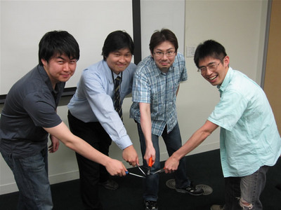 当日はこの4人が,達人の道具を紹介します! 当日はこの4人が,達人の道具を紹介します!