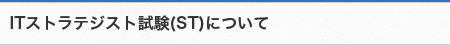 ITストラテジスト試験（ST）について