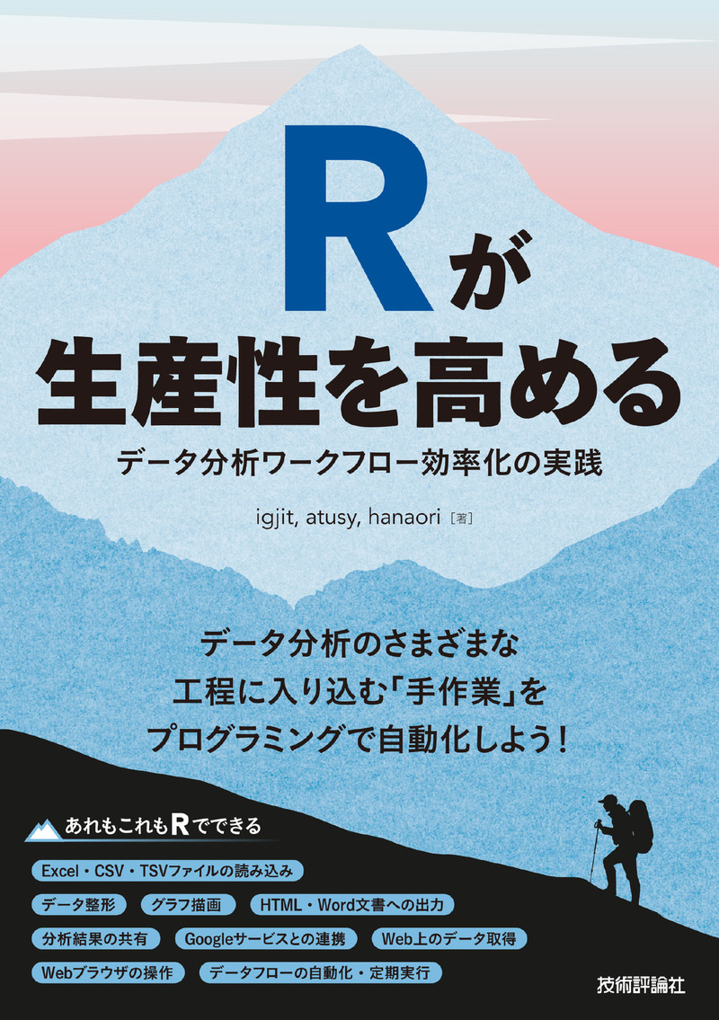 「Rが生産性を高める」のカバー画像