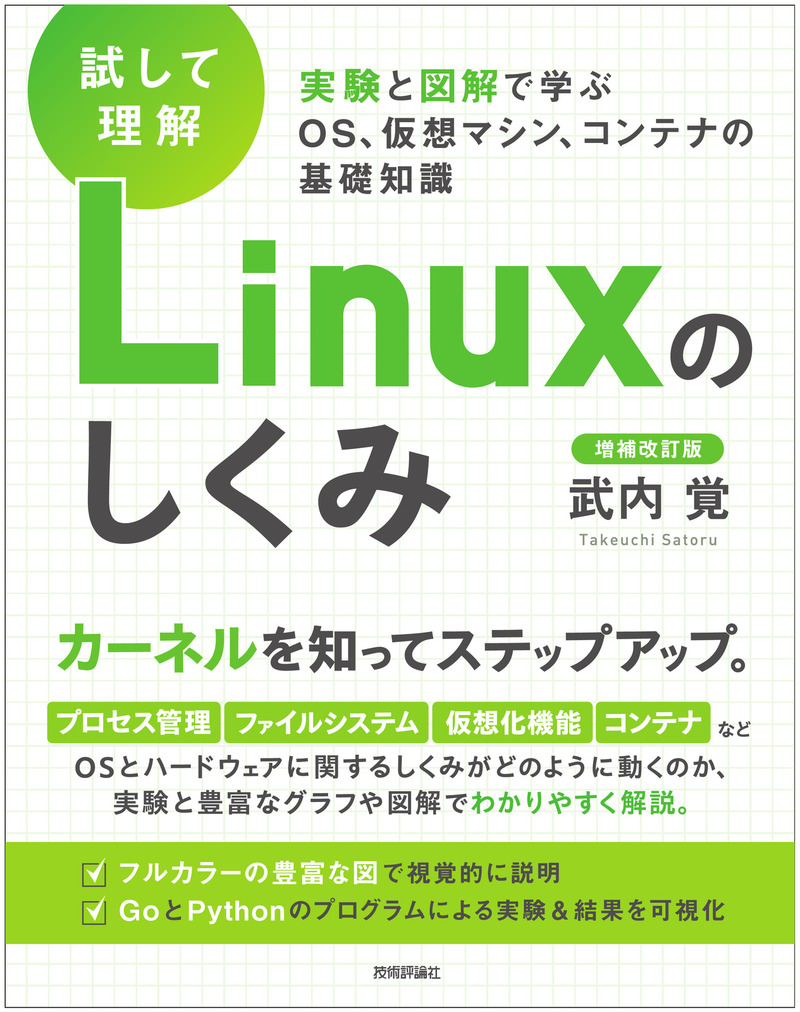 「［試して理解］Linuxのしくみ」のカバー画像