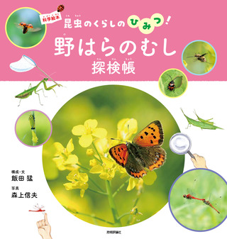 書籍「野はらのむし探検帳」のカバー画像