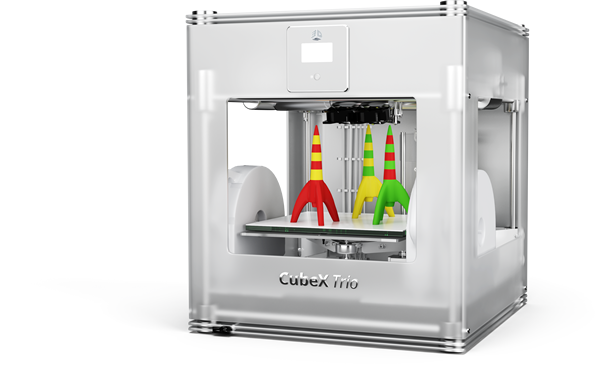 図2　3D Systems社の「CubeX Trio」