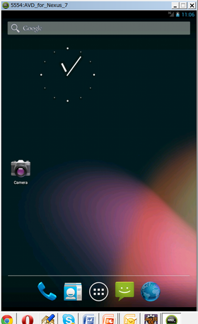 図14 Nexus7の仮想デバイス 図14 Nexus7の仮想デバイス