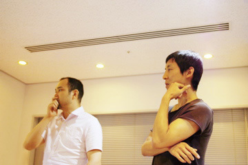 深澤さん（左），水藤さん（右）