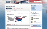 Govit.comの特徴は，その見やすいビジュアルデザイン。