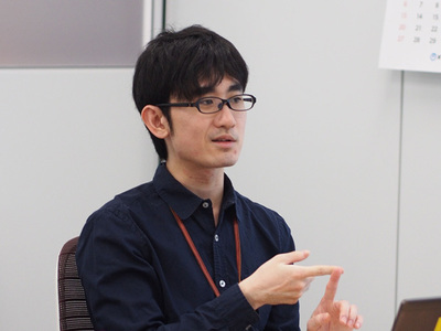 対談の模様(2)猿田 浩輔氏 対談の模様(2)猿田 浩輔氏