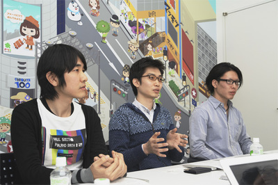 左から,久保卓也氏,丸山隆司氏,波戸勇二氏 左から,久保卓也氏,丸山隆司氏,波戸勇二氏