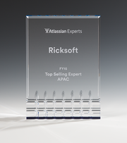 Atlassian Expertsの盾にはアジアパシフィック市場においてトップセラーを証す刻印が… Atlassian Expertsの盾にはアジアパシフィック市場においてトップセラーを証す刻印が…