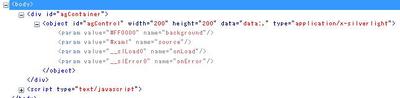 IE Developer ToolbarやFirebugを使って，出力された要素を確認することができる
