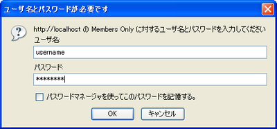 図3　Firefox 2の入力欄