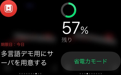 グランスを表示したところ グランスを表示したところ