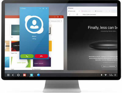 一見するとWindows 10と見間違う 一見するとWindows 10と見間違う