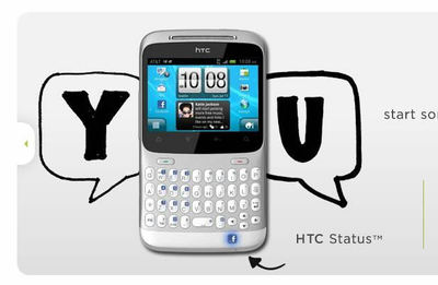Facebookを搭載したHTC Chacha。今後は,こうした端末が増えるのか? Facebookを搭載したHTC Chacha。今後は,こうした端末が増えるのか?
