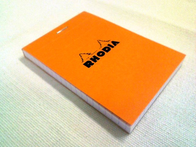 カードとして使うRHODIA(ロディア)No 11 カードとして使うRHODIA(ロディア)No 11