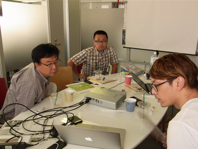 それぞれの思いについて語る3名 それぞれの思いについて語る3名