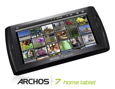 取り上げたタブレットの中ではアプリが充実していそうなARCHOS 7。 取り上げたタブレットの中ではアプリが充実していそうなARCHOS 7。