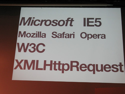 写真2 IE 5の時代に,XMLHttpRequestはあった 写真2 IE 5の時代に,XMLHttpRequestはあった