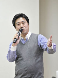 司会を務めた有限会社アリウープ 柏岡秀男氏 司会を務めた有限会社アリウープ 柏岡秀男氏