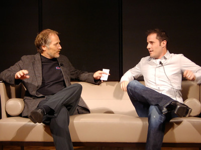 ティム・オライリー氏(左)とエヴァン・ウィリアムス氏(右) ティム・オライリー氏(左)とエヴァン・ウィリアムス氏(右)
