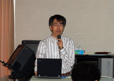 富士ゼロックスの秋山浩一氏による講義 富士ゼロックスの秋山浩一氏による講義