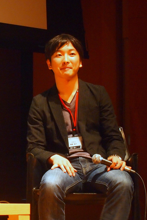 ミクシィ株式会社社長の朝倉祐介氏 ミクシィ株式会社社長の朝倉祐介氏