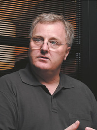 Dave Thomas氏(撮影:武田康宏) Dave Thomas氏(撮影:武田康宏)