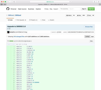 図 Upgrade to 386BSD 2.0 図 Upgrade to 386BSD 2.0