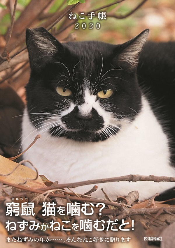 「ねこ手帳　2020」のカバー画像
