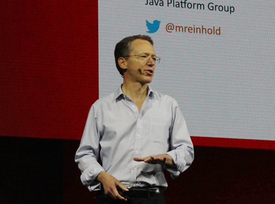 Oracle, Chief Arhitect Java Platform Group, Mark Rainhold氏 Oracle, Chief Arhitect Java Platform Group, Mark Rainhold氏