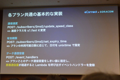 簡単なAPI実装でプランの基本制御を実現 簡単なAPI実装でプランの基本制御を実現